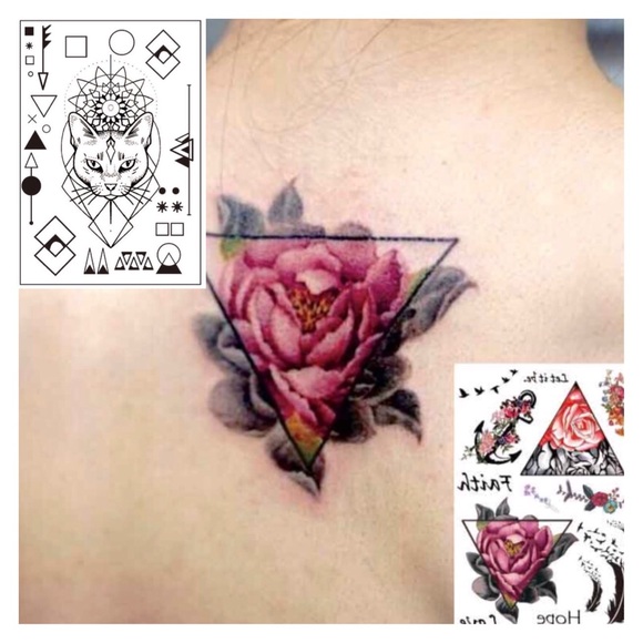 Accessories - ⭐️3/$20 Geometric Cat Temporary Tattoos